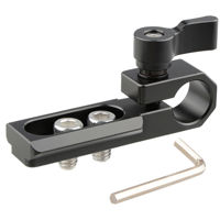 

CAMVATE Single 15mm Rod Clamp with NATO Rail, Black Wingnut