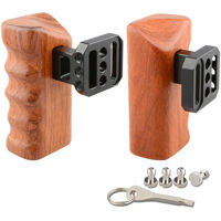 

CAMVATE Left and Right Hand Wooden Handle Grip for Panasonic GH Series Cages