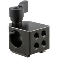 

CAMVATE 15mm Rod Clamp with Cold Shoe, Black Knob