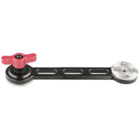 

CAMVATE NATO Rail Rosette Extension Arm, Red Thumbscrew