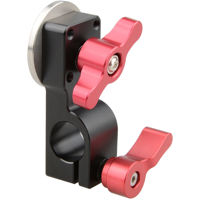 

CAMVATE 15mm Rod Clamp with Male ARRI Rosette Mount, Red Thumbscrew