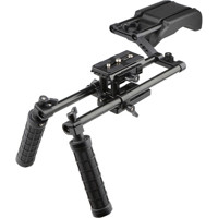 

CAMVATE Pro DSLR Shoulder Mount Support Rig Kit with Handgrips for Canon/Nikon/Sony