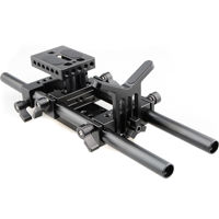 

CAMVATE Pro DSLR Shoulder Mount Rig Kit with Lens Support 15mm Rail System