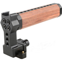 

CAMVATE QR Wooden Top Handle with NATO Rail and Cold Shoe