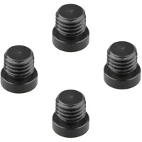 

CAMVATE M12 Thread Rod Cap for 15mm Rail Support System, Plastic, Black, 4-Pack