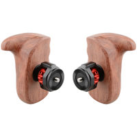 

CAMVATE Wooden Handle with M6 ARRI Rosette Mount -Left and Right Grip-