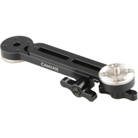 

CAMVATE Adjustable Extension Arm with Double Rosette Mounts, Black Levers