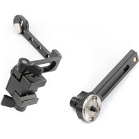

CAMVATE Adjustable L-Shape Connecting Arm with NATO Rail and M6 Rosette Mount Adapter Pack