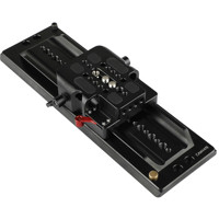 

CAMVATE Standard ARRI 12" Sliding Dovetail Plate and Quick Release Baseplate with Double Rod Adapter for 15mm Rod System