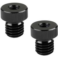 

CAMVATE 1/4"-20 Female to M12 Male Rod Cap for 15mm Rail Support System, 2-Pack