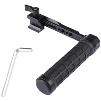 

CAMVATE L-Type Side Handle with NATO Clamp, Rubber Grip