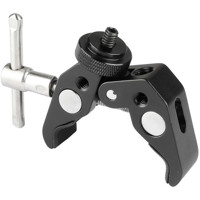 

CAMVATE Multi-Purpose Super Crab Clamp with T-Handle and Dual-Ended 1/4"-20 Male Thumbscrew Adapter