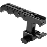 

CAMVATE Quick Release NATO Cheese Plate Top Handle with NATO Safety Rail for DSLR Camera Cage Rig