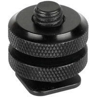 

CAMVATE Shoe Mount Adapter with 3/8"-16 Male Thread & Lock Nuts