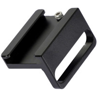 

CAMVATE Cold Shoe Mount Adapter Vertical Type with Mounting Slot, Black
