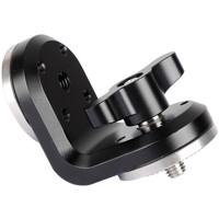 

CAMVATE Dual ARRI Rosette Extension Mount with Central M6 Thread, Black Knob