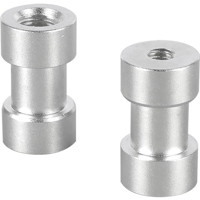 

CAMVATE 1/4"-20 Female to 3/8"-16 Female Screw Adapter, Pair