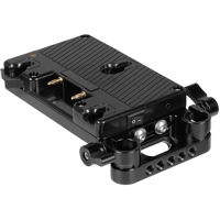 

CAMVATE Anton Bauer Gold Mount Power Splitter Battery Adapter with Cheese Plate and 15mm Rod Clamp