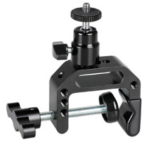 

CAMVATE C Clamp with Mini Ball Head Mount, Black Locking Knob, 4 Lbs Capacity