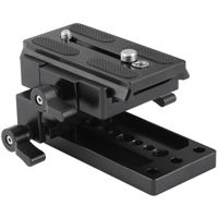 

CAMVATE Manfrotto-Style Plate with 15mm Rod Clamp and Tripod Mounting Plate