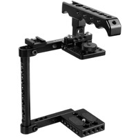 

CAMVATE Camera Cage with Top Cheese Handle for Select Camera, Left-Hand Mounted