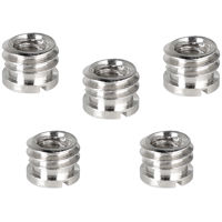 

CAMVATE 1/4"-20 Female to 3/8"-16 Male Micro Screw Adapter, 5 Pieces