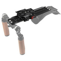 

CAMVATE Standard ARRI-Style 12" Dovetail Bridge Sled Plate with QR Sliding Baseplate for Camcorder Shoulder Mount Rig