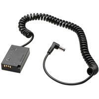 

CAMVATE LP-E17 Dummy Battery to 2.1mm DC Cable for Select Canon Camera