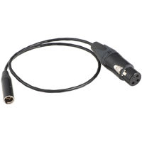 

CAMVATE 20" Mini 3-Pin XLR Male to Full 3-Pin XLR Female Cable for BMPCC4K and BMPCC6K Camera