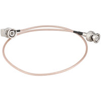 

CAMVATE 20" Right-Angle BNC Male to BNC Male HD-SDI Cable for On Camera Monitor