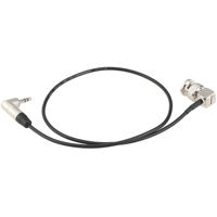 

CAMVATE 18" Right-Angle BNC to 3.5mm Mini Jack Timecode Cable