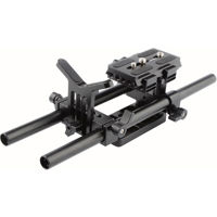 

CAMVATE Pro DSLR Shoulder Mount Support Rig with Manfrotto Quick Release Plate & Lens Support (Universal)