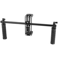 

CAMVATE DIY Monitor Cage Kit with Dual Rubber-Covered Handgrip and Light Stand Head