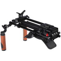 

CAMVATE Pro Shoulder Mount Rig with 12" ARRI-Style Dovetail Bridge Plate and Dual Leather Handgrip