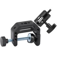 

CAMVATE Universal Robust C Clamp with 1/4" & 3/8" Male & Female Thread Mounting Points & Light Stand Head Adapter