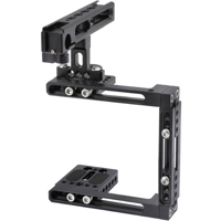 

CAMVATE Half Cage with Top Cheese Handle Grip for DSLR Camera