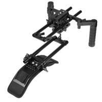 

CAMVATE Shoulder Mount Rig with Manfrotto Tripod Mount Base Plate and 2x Rubber Handgrip