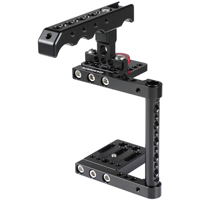 

CAMVATE Half Camera Cage Rig with Top Cheese Handle Grip