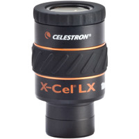 

Celestron 18mm X-Cel LX Series 1.25" Eyepiece with 60 Degree Field of View & Long Eye Relief.