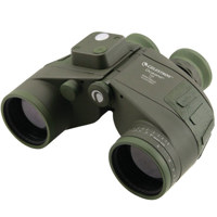 

Celestron 7x50 Oceana Marine Water Proof Porro Prism Binocular with 7.5 Degree Angle of View, Compass & Reticle, Military Camouflage