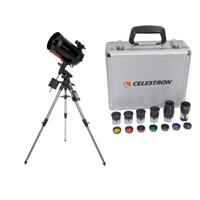 

Celestron Advanced VX 11" Schmidt-Cassegrain Telescope - with Deluxe Accessory Kit (5 Celestron Plossl Eyepieces, 1.25" Barlow Lens, 1.25" Filter Set, Accessory Carry Case