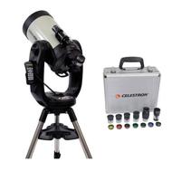 

Celestron CPC Deluxe 1100 HD Computerized Telescope - with Deluxe Accessory Kit (5 Celestron Plossl Eyepieces, 1.25" Barlow Lens, 1.25" Filter Set, Accessory Carry Case)