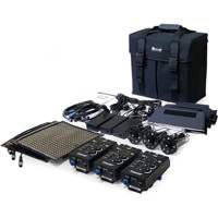 

Cineroid FL400 Flexible 400 LED 3-Light Set, Gold Mount