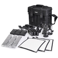 

Cineroid FL400S 3x Flexible Bi-Color LED Panel Kit