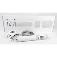 

ClearOne Standard Ceiling Mounting Kit with 24" Suspension Column for Beamforming Microphone Array 1 & 2, White