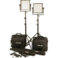 

Cool-Lux CL2-2000 Daylight PRO Studio LED Spot Light Kit with V-Mount Battery Plate, Includes 2x Spot Light, 2x Light Stand, 2x Stand Case, 2x Carry Case, AC/DC Power