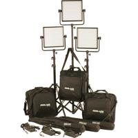 

Cool-Lux CL3-3000 Daylight PRO Studio LED Spot Light Kit with Gold Mount Battery Plate, Includes 3x Spot Light, 3x Light Stand, 3x Stand Case, 3x Carry Case, AC/DC Power