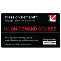 

Class On Demand Black Card