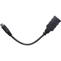 

Connex 15cm (5.91") Standard OTG USB Type-A Female to Micro-USB Male Cable for Mini Air Unit Transmitter
