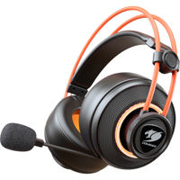 

Cougar Immersa Ti Stereo Gaming Headset with 9.7mm Cardioid Microphone, 40mm Titanium-Coated Diaphragm